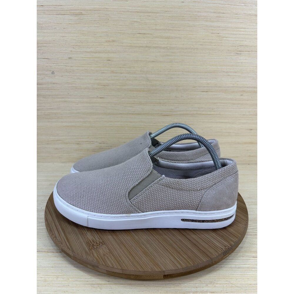 Birkenstock Oswego Tan Slip On Canvas Casual Shoes Unisex Mens 9 Womens 11